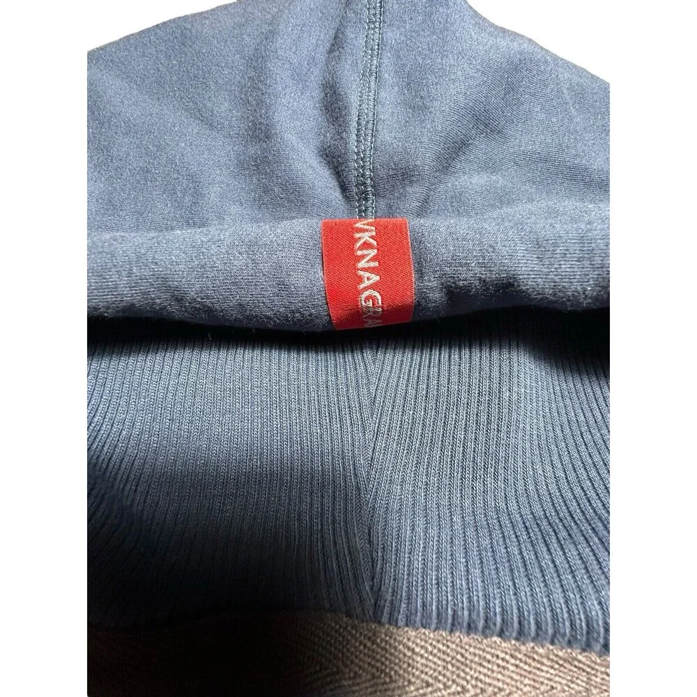 VKNAGRANI Size Small Men’s Blue Full Zip Hoodie Heavyweight‎ Pockets #Z3-5